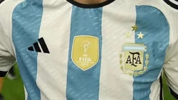 Cuánto costará la camiseta de Argentina con las tres estrellas