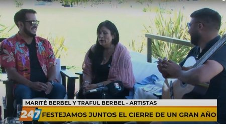 VIDEO: Marité Berbel cantó en el especial de navidad de TDP