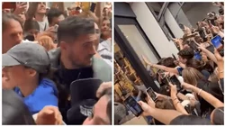 VIDEO: escándalo con Tini y Rodrigo de Paul comprando regalos en un shopping