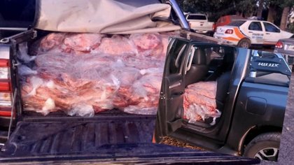 La maniobra se repite: ahora incautaron 92 costillares