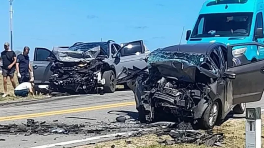Dos argentinas murieron en un choque frontal en Uruguay