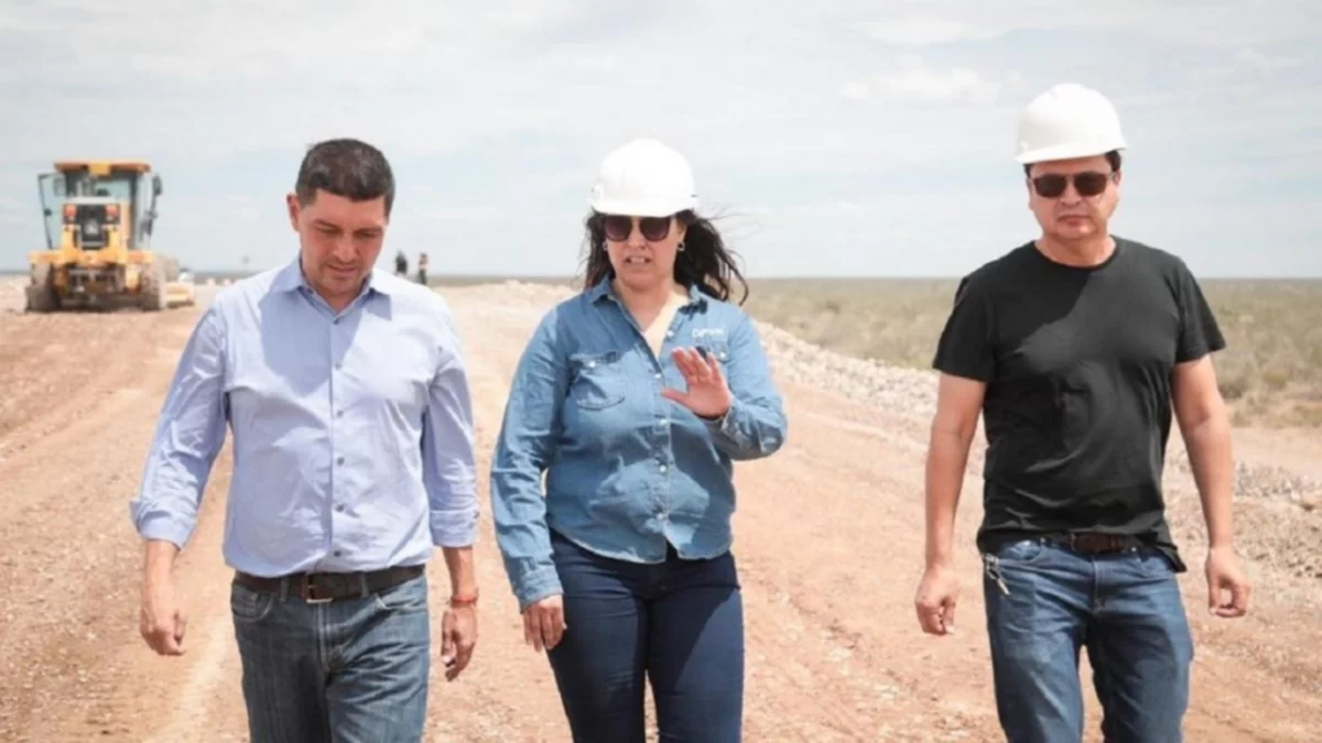 Koopmann supervisó la obra de una ruta clave para Vaca Muerta