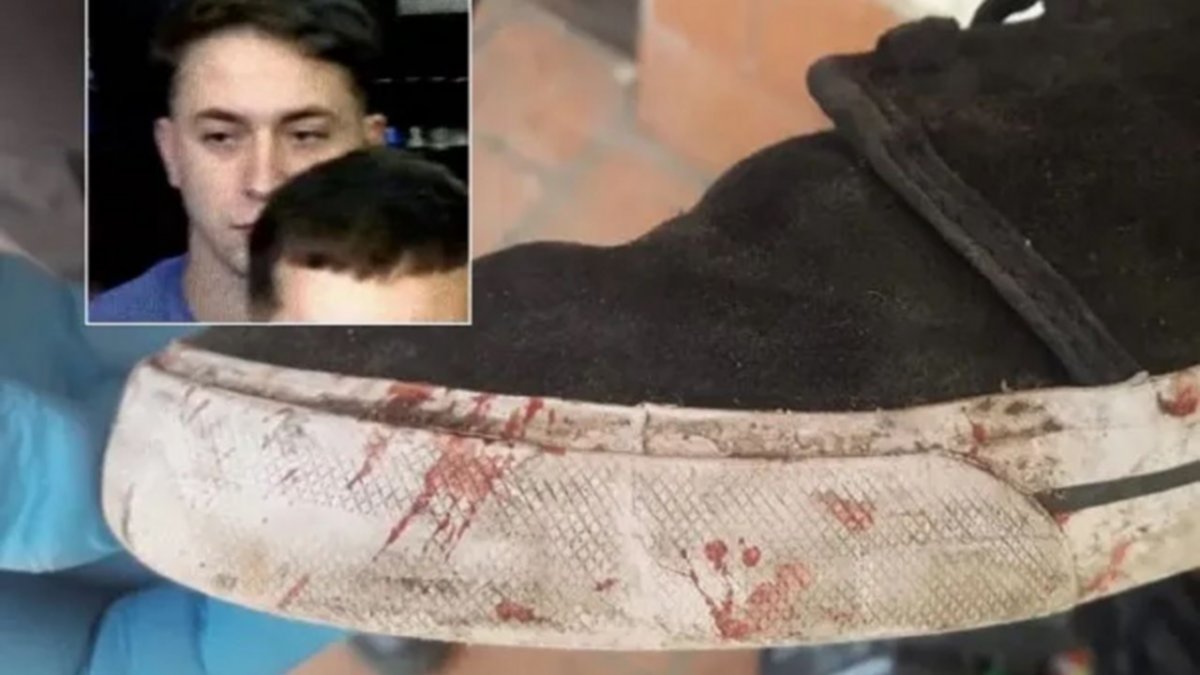 Crimen de Fernando: había sangre en la zapatilla de Thomsen