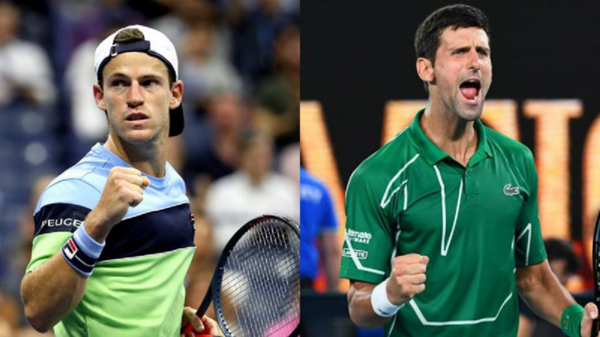 El Peque y Djokovic recrearon el "¿qué mirá bobo?"