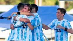 Ajustado triunfo de Los Leones en su debut mundialista