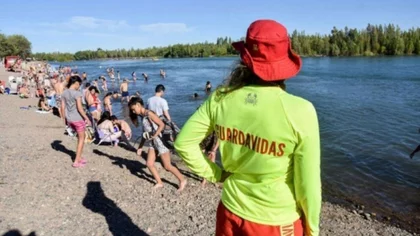 La pasada semana hubo 100 salvamentos en los balnearios neuquinos