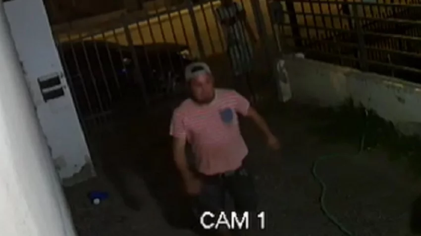 VIDEO: saltaron, robaron y quedaron grabados en primer plano