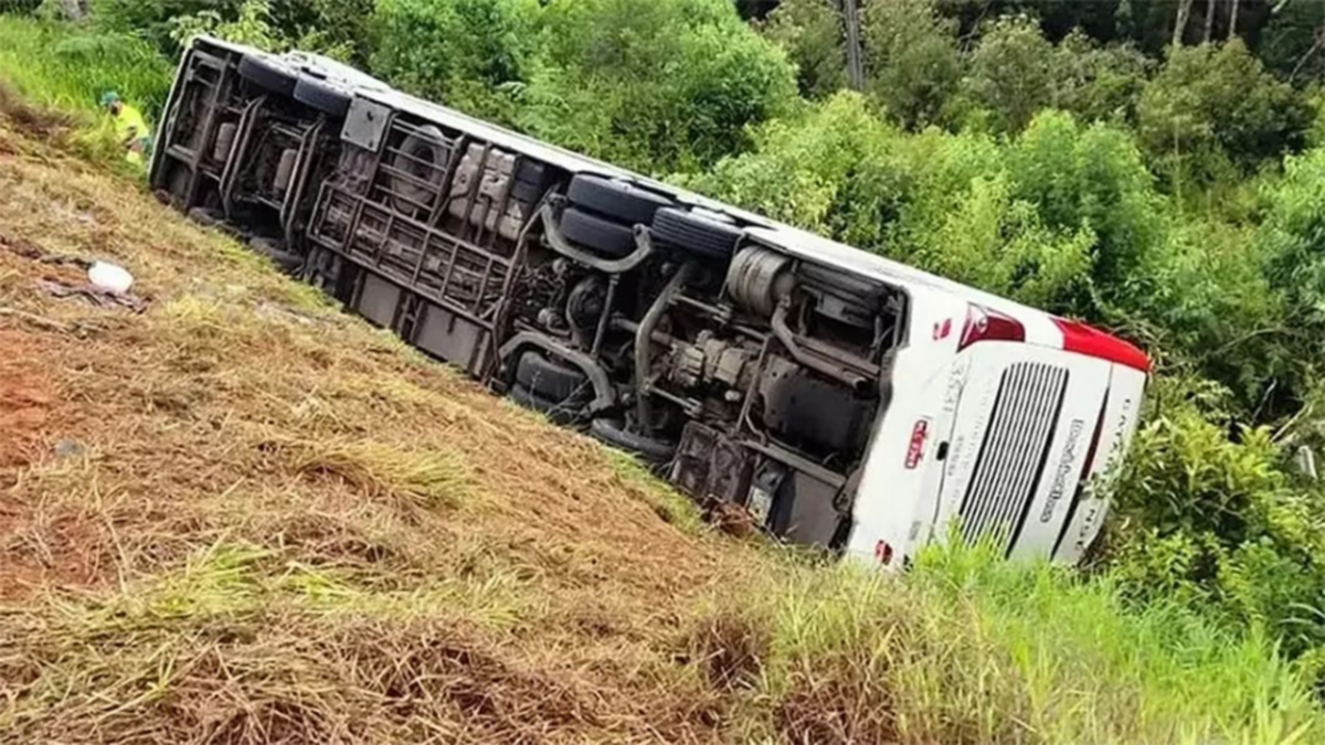 Cinco argentinos murieron en un trágico vuelco en Brasil