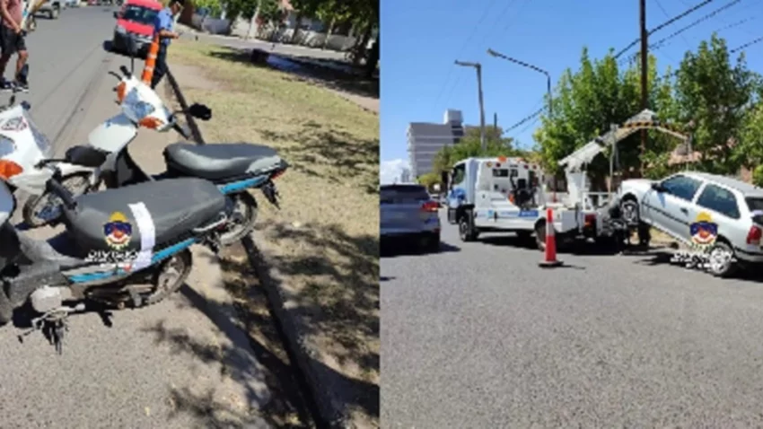 Día agitado en barrio Progreso: tres autos y seis motos secuestradas