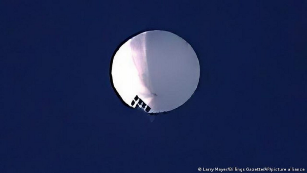 Ahora China denuncia un globo sobre su cielo