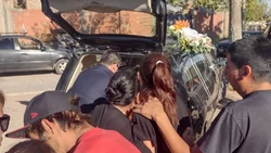 Doble femicidio: velaron los cuerpos de Luz y Norma