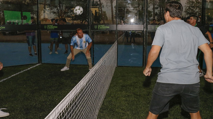 Neuquén inauguró las primeras canchas de fútbol fusión de la Patagonia