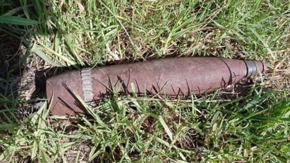 Gran susto: hallaron un artefacto explosivo en la banquina de la Ruta