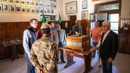 Pablo Cervi llevó su campaña al Ejército