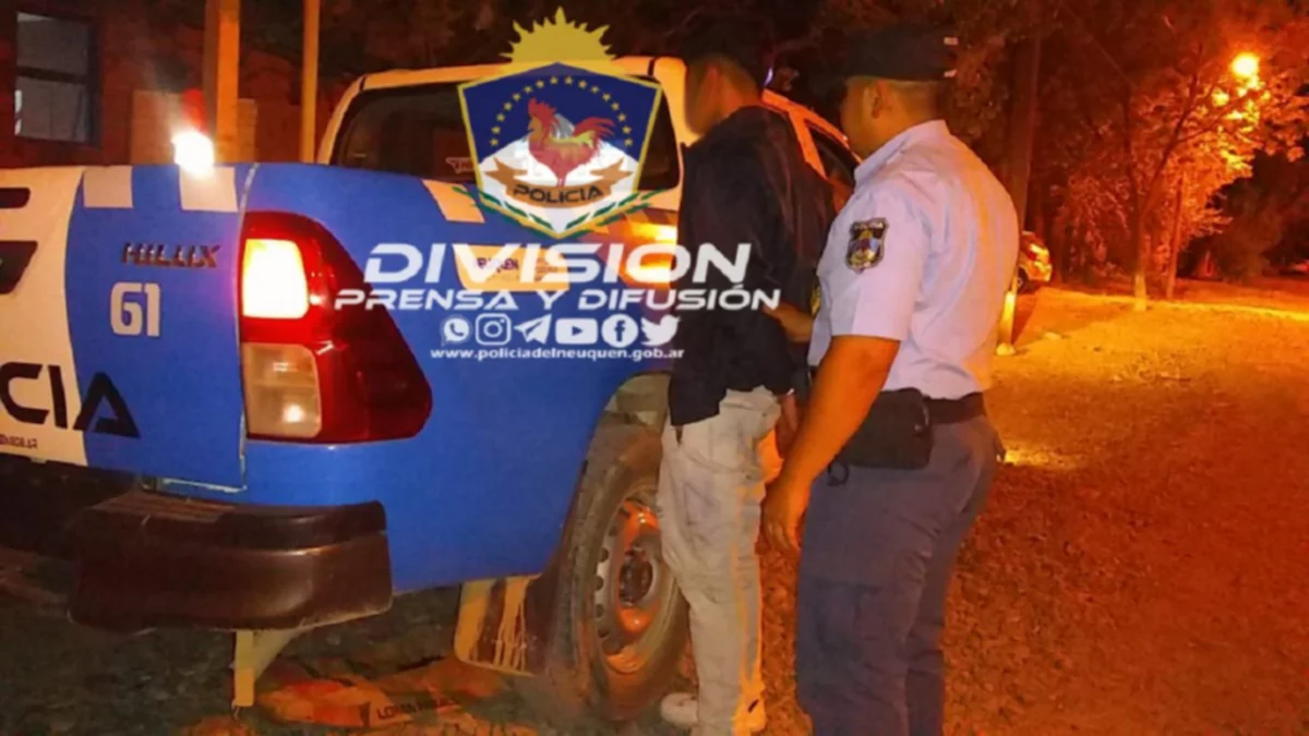 Robó en Centenario, se llevó 5 mil pesos y lo entregó su madre