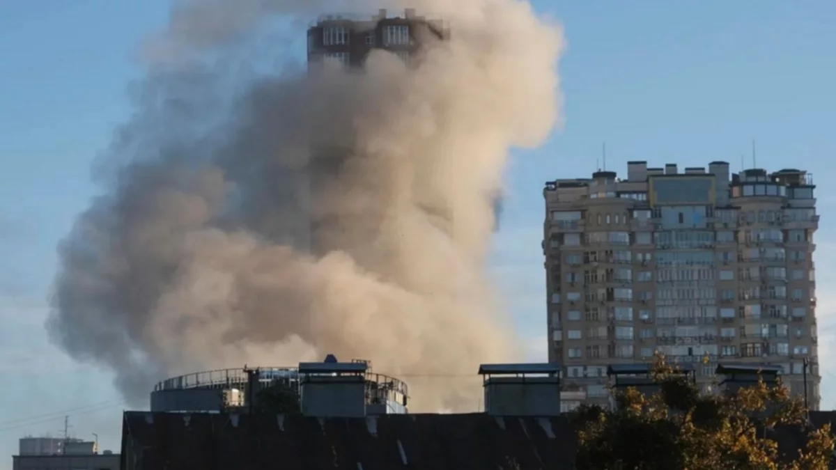 Rusia realizó un ataque masivo sobre Ucrania