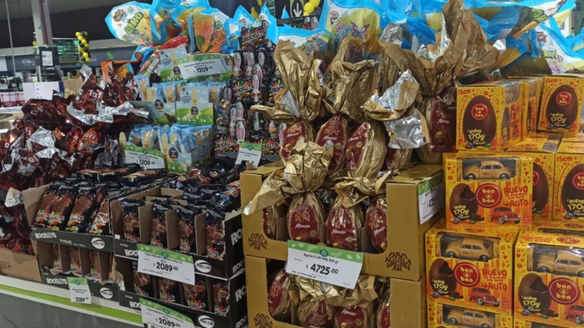 ¿Cuánto cuesta un huevo de Pascua promedio en Neuquén?