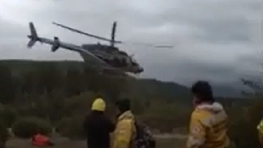Narcos perdidos incendiaron el bosque para ser encontrados