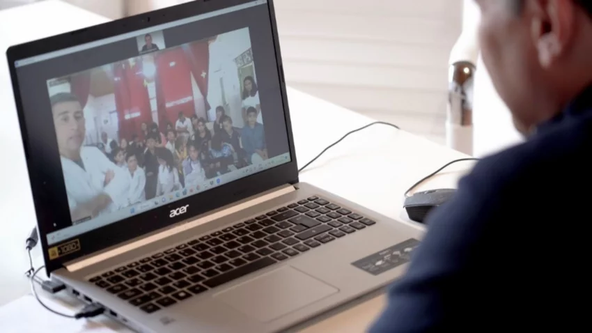 El internet llegó a la Escuela Albergue de Naunauco
