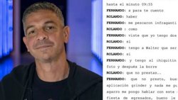 Los escalofriantes chats de la red en la que estaría Corazza