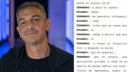 Los escalofriantes chats de la red en la que estaría Corazza