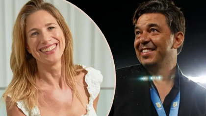 La irónica respuesta de Alina Moine sobre Marcelo Gallardo