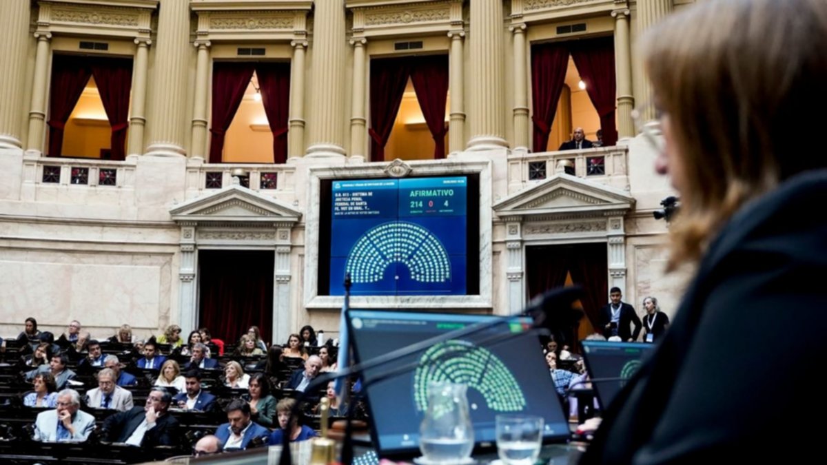 Moreau celebró media sanción al proyecto de Justicia en Santa Fe