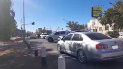 Caos por los cortes: autos doblan en "U" en la ex Ruta 22