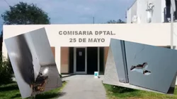 Denunció abuso y sus hijos prendieron fuego la Comisaría