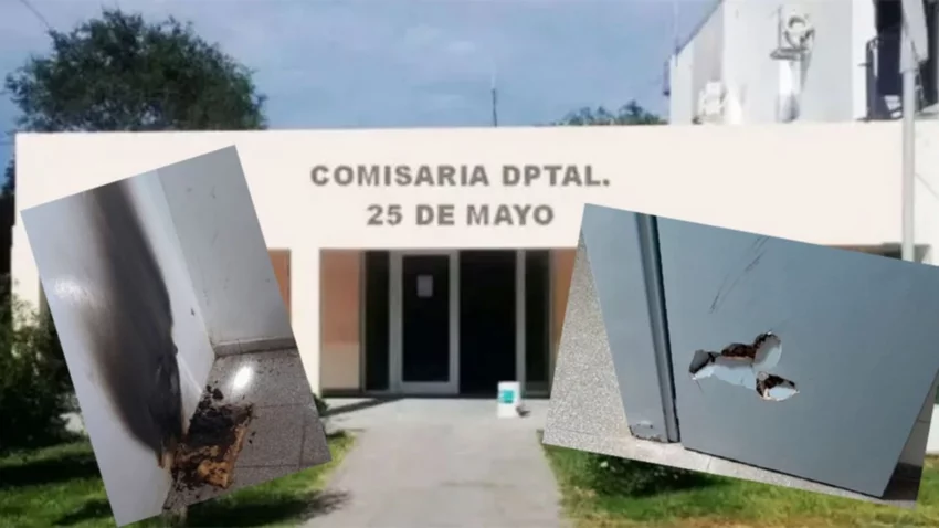 Denunció abuso y sus hijos prendieron fuego la Comisaría