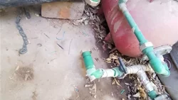 En 10 días se robaron dos bombas de agua del Deportivo Roca