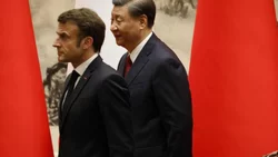 Macron y Xi Jinping prometieron un “retorno a la paz en Ucrania”