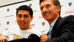 Macri volvió a cruzar a Riquelme