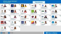 Quiénes son los candidatos a diputados y diputadas