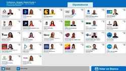 Quiénes son los candidatos a diputados y diputadas