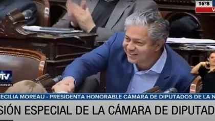 Rolo Figueroa fue felicitado en la Cámara de Diputados