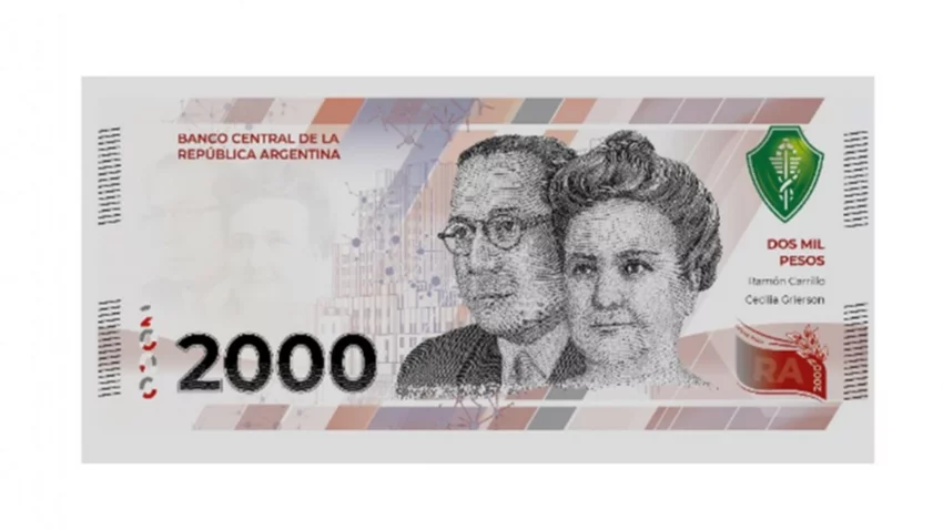 Llega el billete de $2000: cuándo estará en circulación