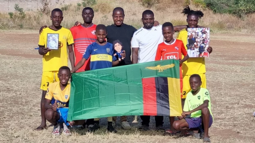Zambia tendrá su estadio “ Diego Armando Maradona”