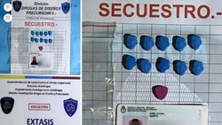 Encuentran pastillas de éxtasis con la cara de Messi