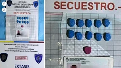 Encuentran pastillas de éxtasis con la cara de Messi