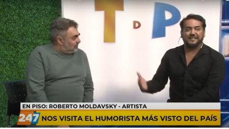 Moldavsky, el humorista más visto del país, en Prima Multimedios