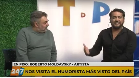Moldavsky, el humorista más visto del país, en Prima Multimedios