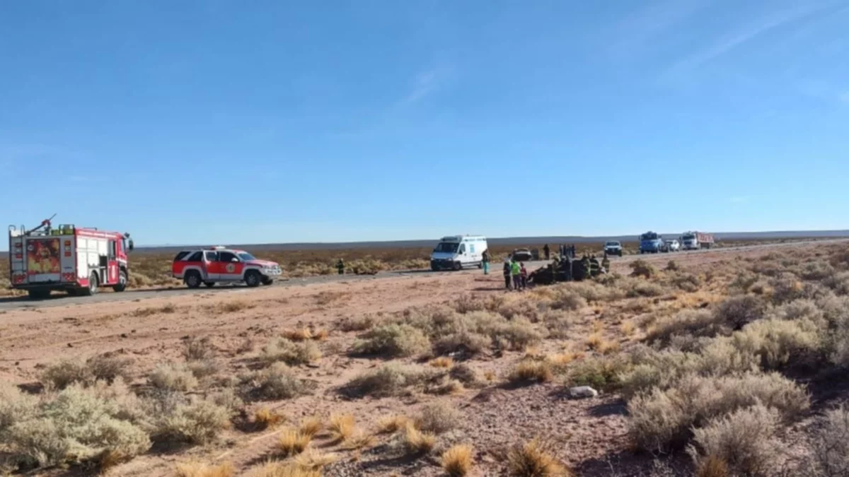 Dos personas murieron en un choque frontal en Ruta 17