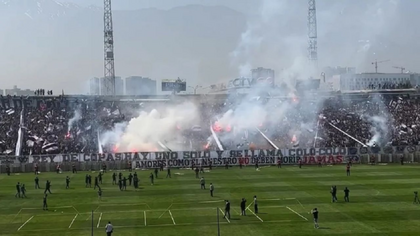 Solo mujeres y niños en el Superclásico chileno