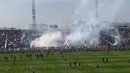 Solo mujeres y niños en el Superclásico chileno