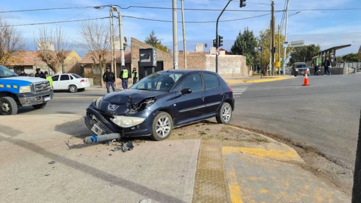 Otro fuerte choque en la zona del Metrobus