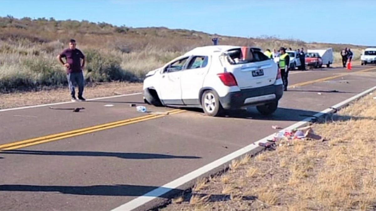 Volcó y murió un hombre en la Ruta Nacional 3