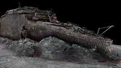 Revelan imágenes inéditas del Titanic al máximo detalle