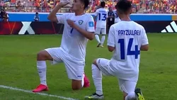 El llamativo ritual de Uzbekistán en el Mundial Sub 20