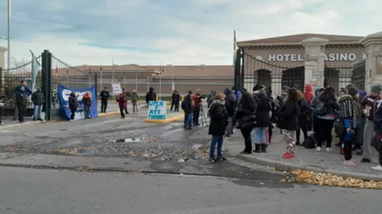 Por qué la protesta de Desarrollo Social se trasladó al Casino